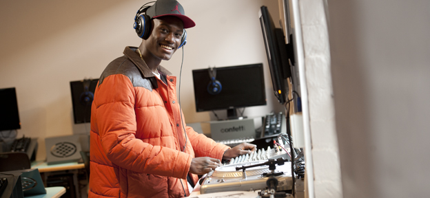 Study at Confetti in Nottingham for BTEC Music Technology – Urban and Electronic – Level 3 - Become a DJ Mixer Rapper
