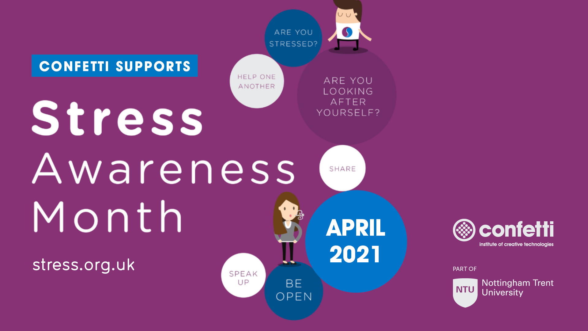 stress awareness month - April 2021